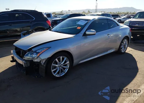 2013 Infiniti G37 из США, поврежденный, VIN JN1CV6FE7DM772680